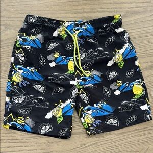 Boy (sz8) Appaman Lemon Chill Swim Trunks